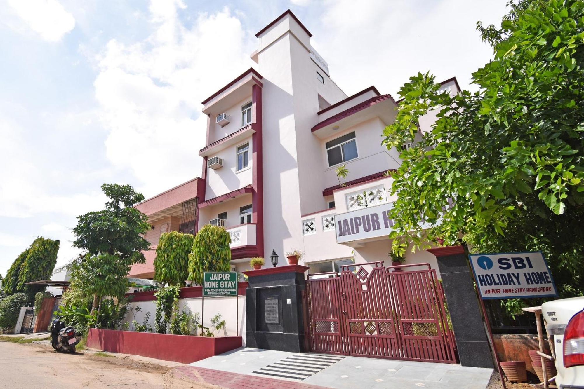 Hotel O 75407 Hotel Jaipur Home Stay Hawa Sadak Eksteriør bilde
